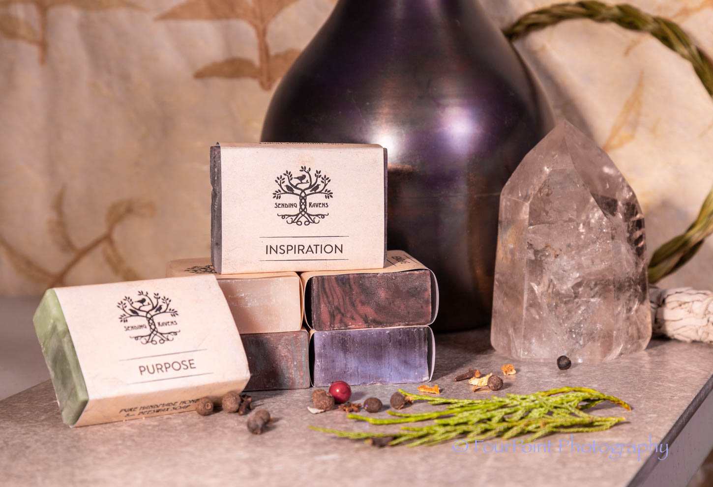 Soaps, Sending-Ravens, FourPoint-Photography, Commercial-Photography